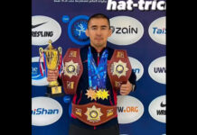Балбан Өмүрбек Асан уулу өспүрүмдөр арасында дүйнө чемпиону болду