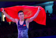 Курсантбек Исаков завоевал золото чемпионата мира по вольной борьбе