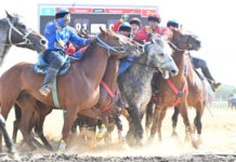 ВИК в Астане. Сборная Кыргызстана по кокпару уступила в финале Казахстану