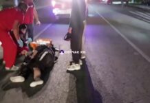 В Бишкеке внедорожник сбил пешехода