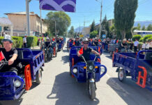 В Нарыне выпустили отечественные мотоциклы