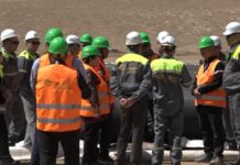 “Жерүй кенин иштетүүнү көзөмөлдөө боюнча элдик комиссиянын”” мүчөлөрү кендин аймагына барышты