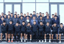 Ташиев футбол боюнча жаштар курамасын Азия кубогуна чыгышы менен куттуктады