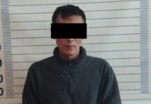 Вора в Иссык-Атинском районе поймали, избили и привязали к столбу