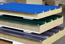 В Чуйской области запустили крупный завод по производству сэндвич-панелей