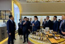 В городе Сиань открылся торговый павильон Кыргызской Республики