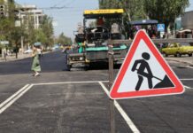 Жибек Жолу менен Тоголок Молдо көчөлөрүнүн кесилиши эки күнгө жабылат