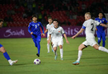 Отбор на ЧМ-2026. Сборная Кыргызстана проиграла Узбекистану