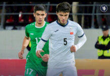 Сборная Кыргызстана победила в матче против сборной Туркменистана