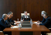 Президент принял генерального секретаря ОДКБ Имангали Тасмагамбетова