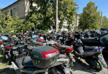 Рейд. В Бишкеке на штрафстоянку поставили более 200 мотоциклов