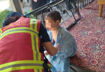 В Бишкеке спасли ребенка, упавшего в яму туалета