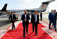 Нурланбек Шакиев иш сапары менен Душанбе шаарына келди