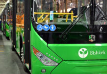Бишкекке Түркиядан кондиционери менен жаңы автобустар келет
