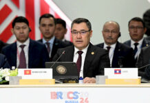 Президент Садыр Жапаров XVI БРИКС саммитинин жыйынында сөз сүйлөдү