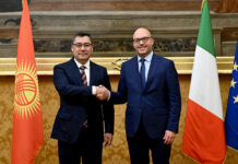 Садыр Жапаров Италиянын Депутаттар палатасынын спикери менен жолугушту