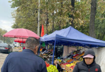 В Бишкеке улица Чапаева очищена от стихийной торговли