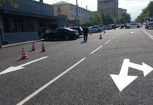 Бишкектеги Сүйүмбаев көчөсү капиталдык оңдоодон кийин ачылды