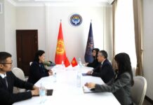 Жээнбек Кулубаев Кытай элчисин дипмиссиясынын аяктаганына байланыштуу кабыл алды