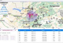 На юге Кыргызстана зафиксировано землетрясение