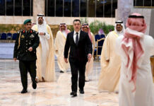 Садыр Жапаров иш сапары менен Эр-Риядга келди