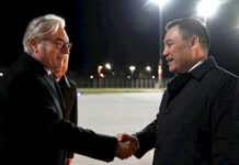 Президент Садыр Жапаров расмий сапары менен Берлинге келди