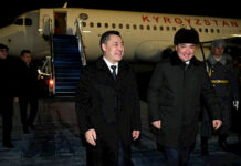 Президент Садыр Жапаров иш сапары менен Астанага келди