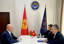 Жээнбек Кулубаев принял замминистра иностранных дел Беларуси