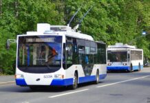 Бишкекте троллейбус каттамдары убактылуу токтотулду. Себеби