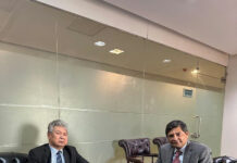 Элчи Атаханов Пакистандын тышкы иштер министринин орун басары менен жолугушту