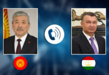 Состоялся телефонный разговор между главами правительств Кыргызстана и Таджикистана