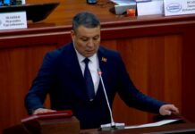 Жогорку Кеңеште жаңы депутат Жайлообай Нышанов ант берди