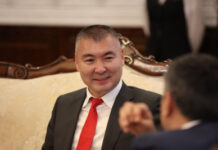 Управляющий делами президента Каныбек Туманбаев награжден орденом «Манас»