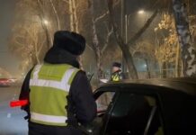 Более 40 пьяных водителей выявили за одну ночь в Бишкеке и Чуйской области