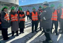 Шумкар-Уя айылдык кеңешинин жаңы шайланган депутаттары Жерүй алтын кенинин иши менен таанышышты