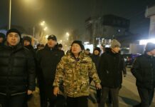 Ош шаарынын мэри мыйзамсыз курулуштарга рейд жүргүздү