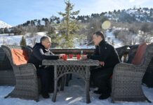 Президент Өзбекстандагы “Амирсой” тоо лыжа базасынын шарттары менен таанышып келди