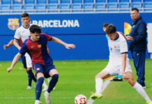 Команда ФК «Барселона» U-20 обыграла сборную Кыргызстана со счетом 4:0