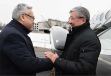 Касымалиев прибыл в Алматы для участия в международных мероприятиях
