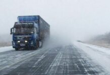 На посту «Арал» временно ограничено движение грузовых автомобилей