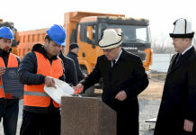 Садыр Жапаров Башкы прокуратуранын жаңы имаратынын курулушуна старт берди