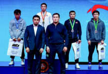 Завершился чемпионат Кыргызстана по греко-римской борьбе