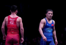 Стартовал чемпионат Кыргызстана по вольной борьбе