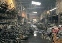 «Кудайберген» базарындагы өрт кесепеттери