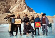 Зимний фестиваль «Чудо Кел-Суу» прошел в Ат-Башинском районе