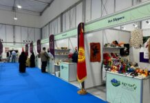 Дохадагы эл аралык көргөзмөдө Кыргызстандын айыл чарба продукциялары көрсөтүлүүдө