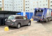 Машины, припаркованные возле мусорных площадок, будут эвакуировать