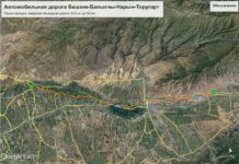 Минтранс планирует сделать платной объездную дорогу Бишкек — Нарын — Торугарт