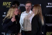 Валентина Шевченко и Манон Фиоро провели первую дуэль взглядов