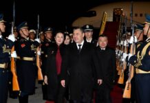 Садыр Жапаров мамлекеттик сапар менен Кытайга келди